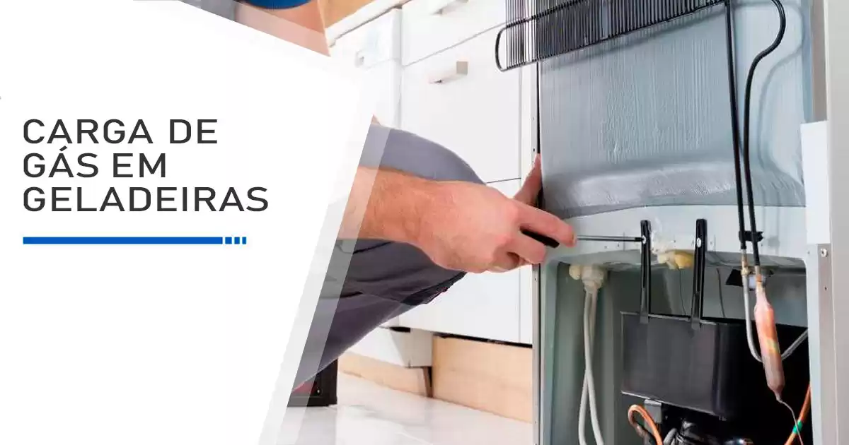 Carga de Gás Em Geladeiras